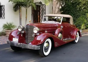 1933 Cadillac V-16 Fisher Body Convertible Coupe